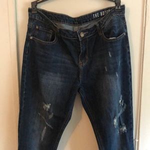 Boyfriend style jeans